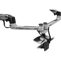 Ergotron LX Series 45-245-026 skærmbeslag og -stativer 68,6 cm (27") Sølv Skrivebord Sølv/Sort, Klemme/bolt gennemgang, 18,1 kg, 68,6 cm (27"), 100 x 100 mm, Højdejustering, Sølv